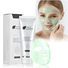 Masque démaquillant hydratant et démaquillant au thé vert naturel